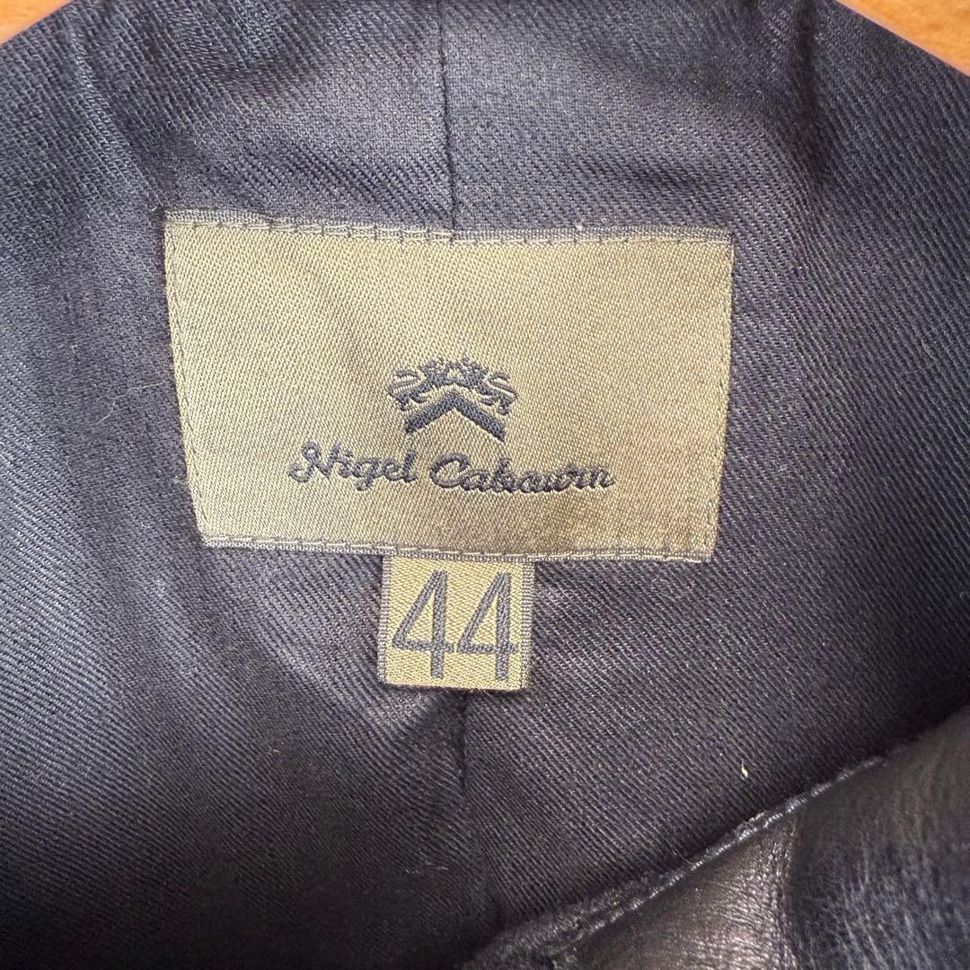 NigelCabourn ナイジェルケーボン ウールメルトンミリタリーピーコート