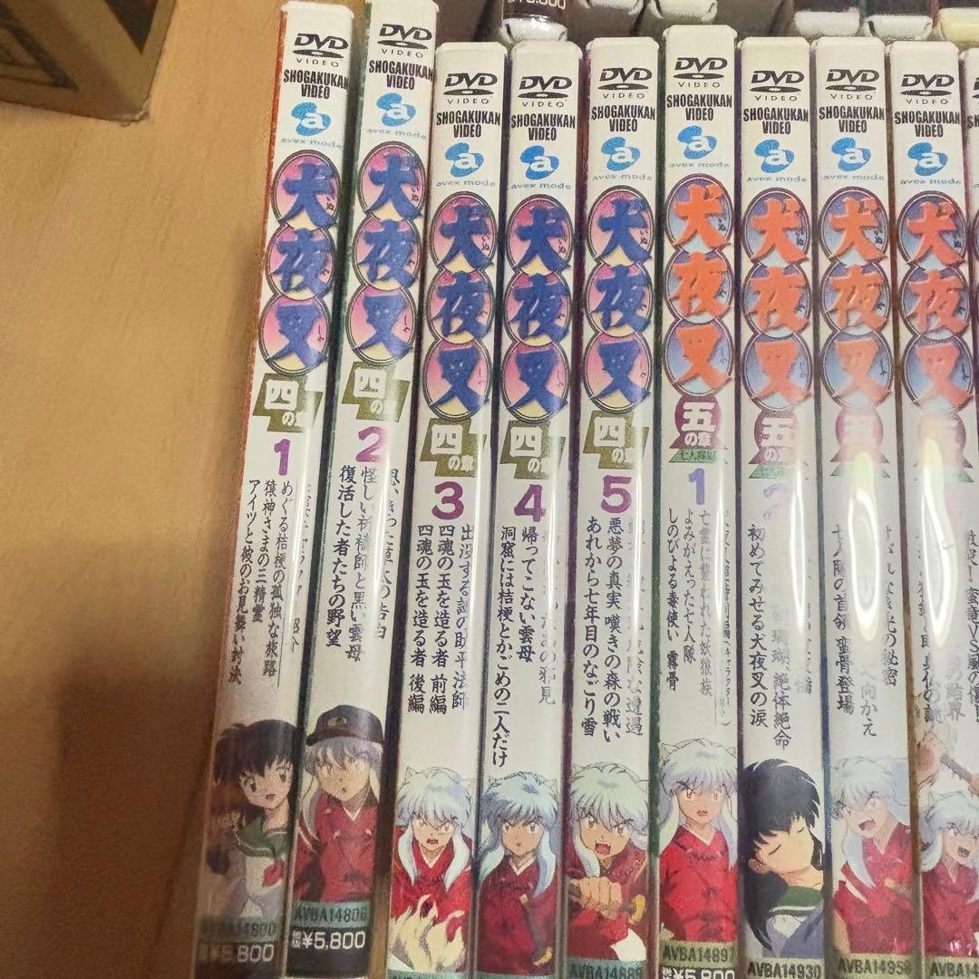 【犬夜叉】DVDまとめ売り　セット　アニメ　国内販売正規品