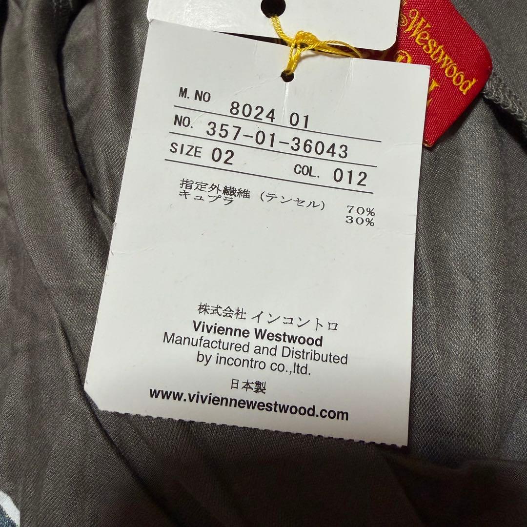 未使用★Vivienne Westwood 眼帯猫 オーブ半袖 変形 チュニック