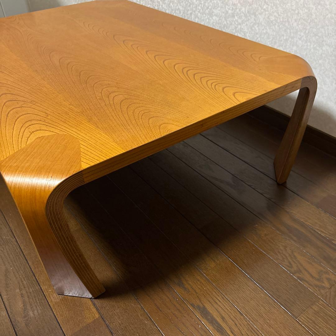 【美品】天童木工 ローテーブル アントラー 乾三郎