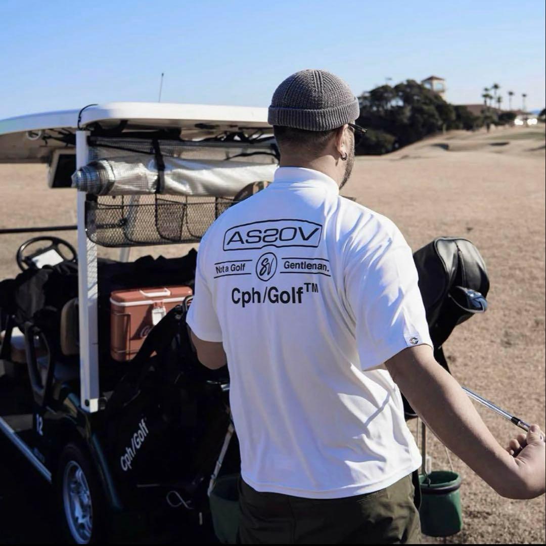 Cph/Golf™ × AS2OV ポロシャツ L size