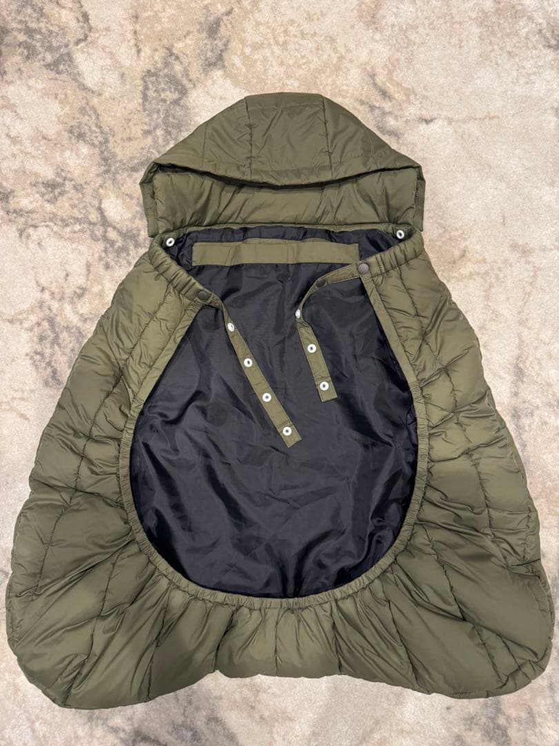 美品　The North Face フード付きブランケット