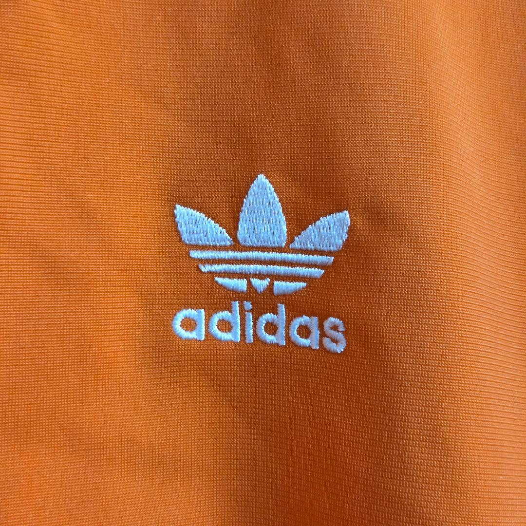 アディダスオリジナルス　トラックジャケット XL　オレンジ　ファイヤーバード