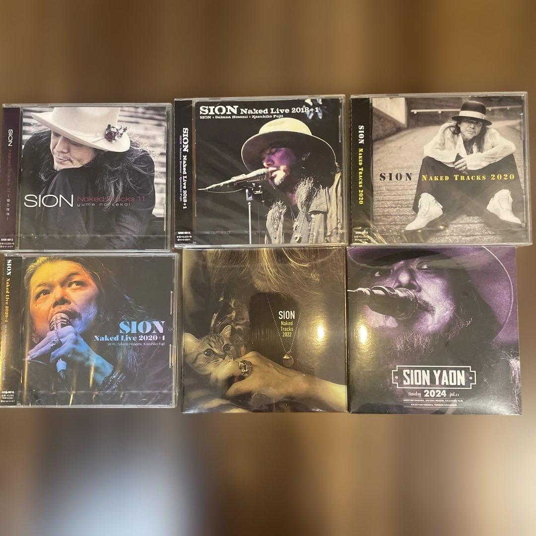 SIONシオン　Nakedシリーズ6枚組