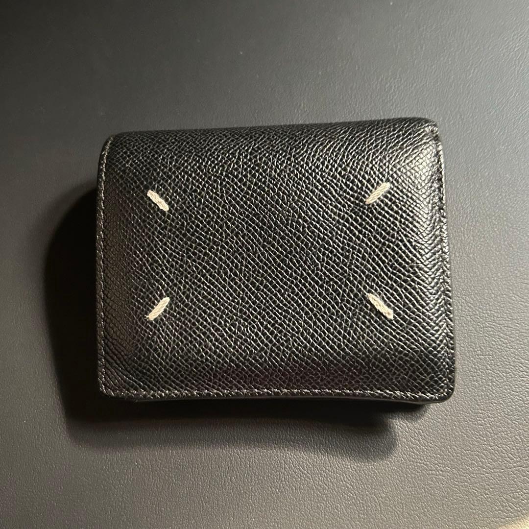 【年初期間限定セール】Maison Margiela 二つ折り財布 黒