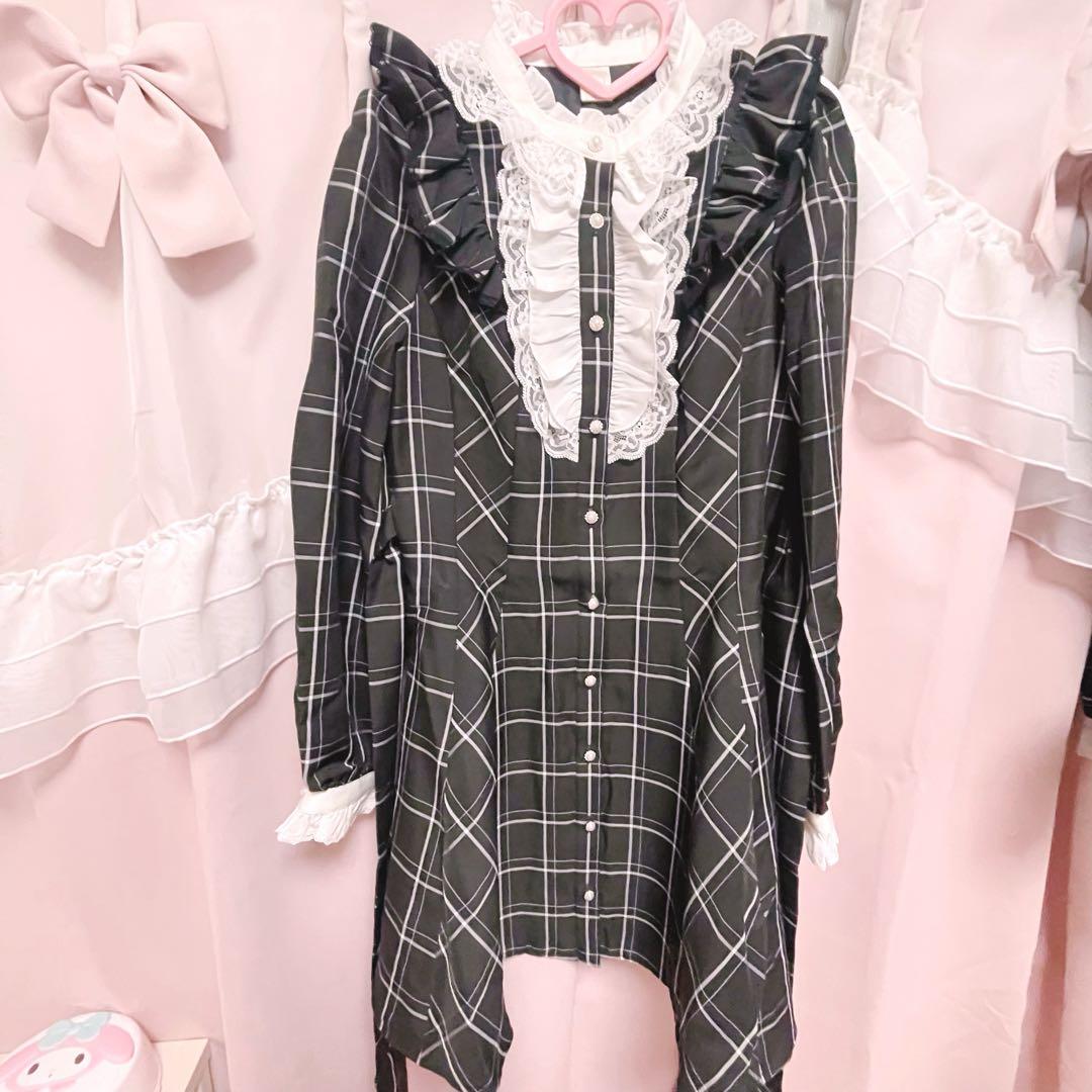 Secret Honey ワンピース チェック