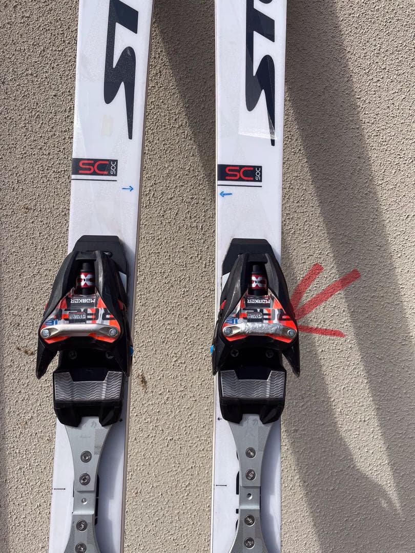 STÖCKLI SC スキー バインディング付き