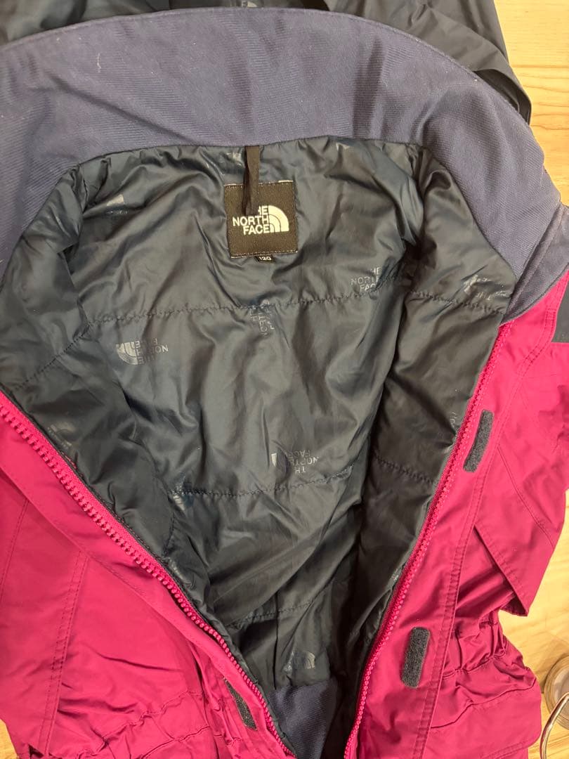 美品　The North Face 子ども用スキーウェア　120cm