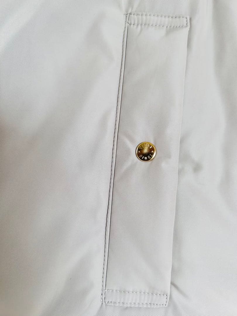 【美品】2024AW 23区 中綿 ショートパディング ベスト 38 ベージュ