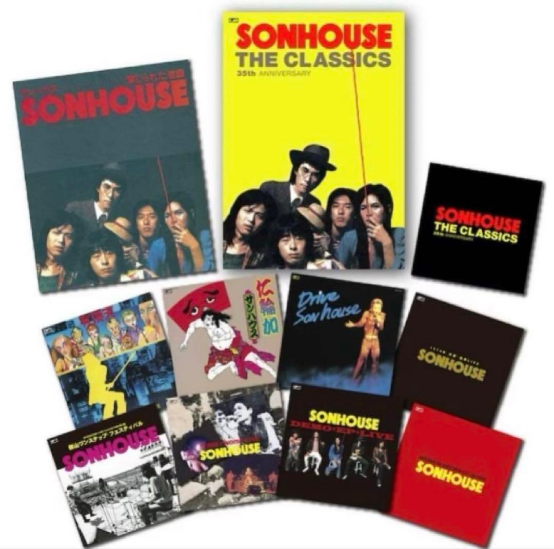 SONHOUSE （サンハウス）〜35th ANNIVERSARY 〜BOX
