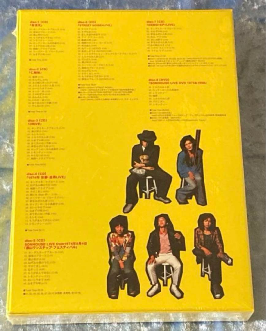 SONHOUSE （サンハウス）〜35th ANNIVERSARY 〜BOX