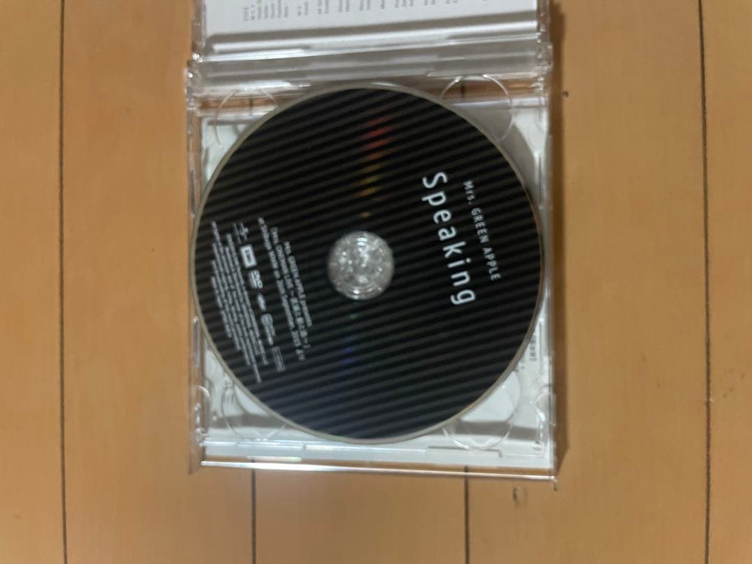 Mrs. GREEN APPLE Speaking初回限定版