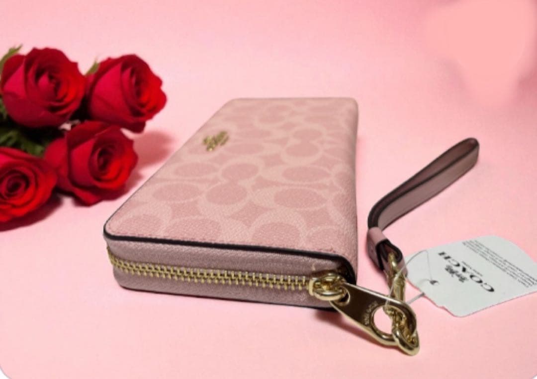 COACH ピンク 長財布【新品】