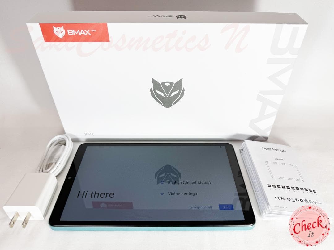 ✨液晶画面美品✨最新版8インチタブレット✨ BMAX♡I8 Plus 付属品完備