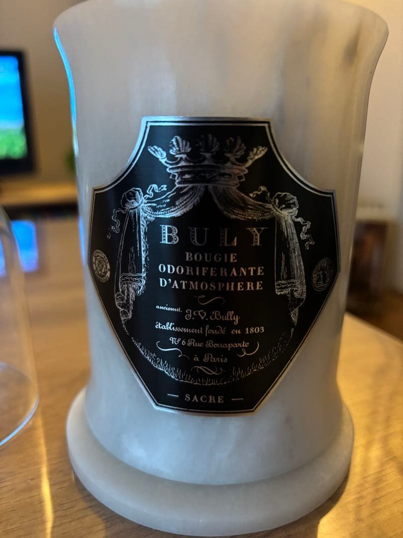 BULY 大理石　キャンドル　サクル