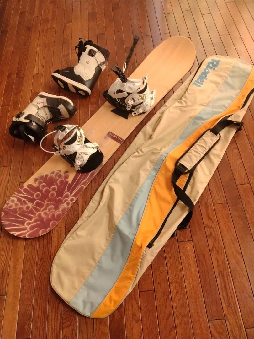 Burton　DEELUXE　スノーボードセット　ステップイン・リアエントリー