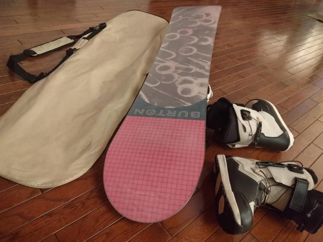 Burton　DEELUXE　スノーボードセット　ステップイン・リアエントリー