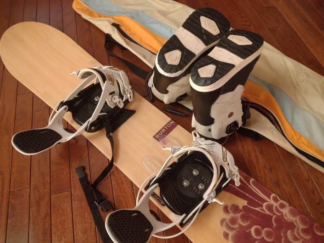 Burton　DEELUXE　スノーボードセット　ステップイン・リアエントリー