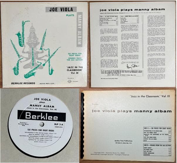 BERKLEE バークリー音楽院 ジャズインザクラスルームLP11枚　全スコア付