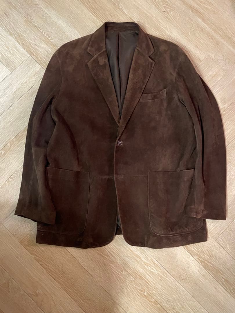 COMOLI コモリ 24AW スエード レザー 2B テーラード ジャケット