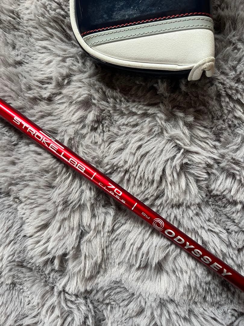 ODYSSEY TRI-BEAM 7 パター ヘッドカバー付き