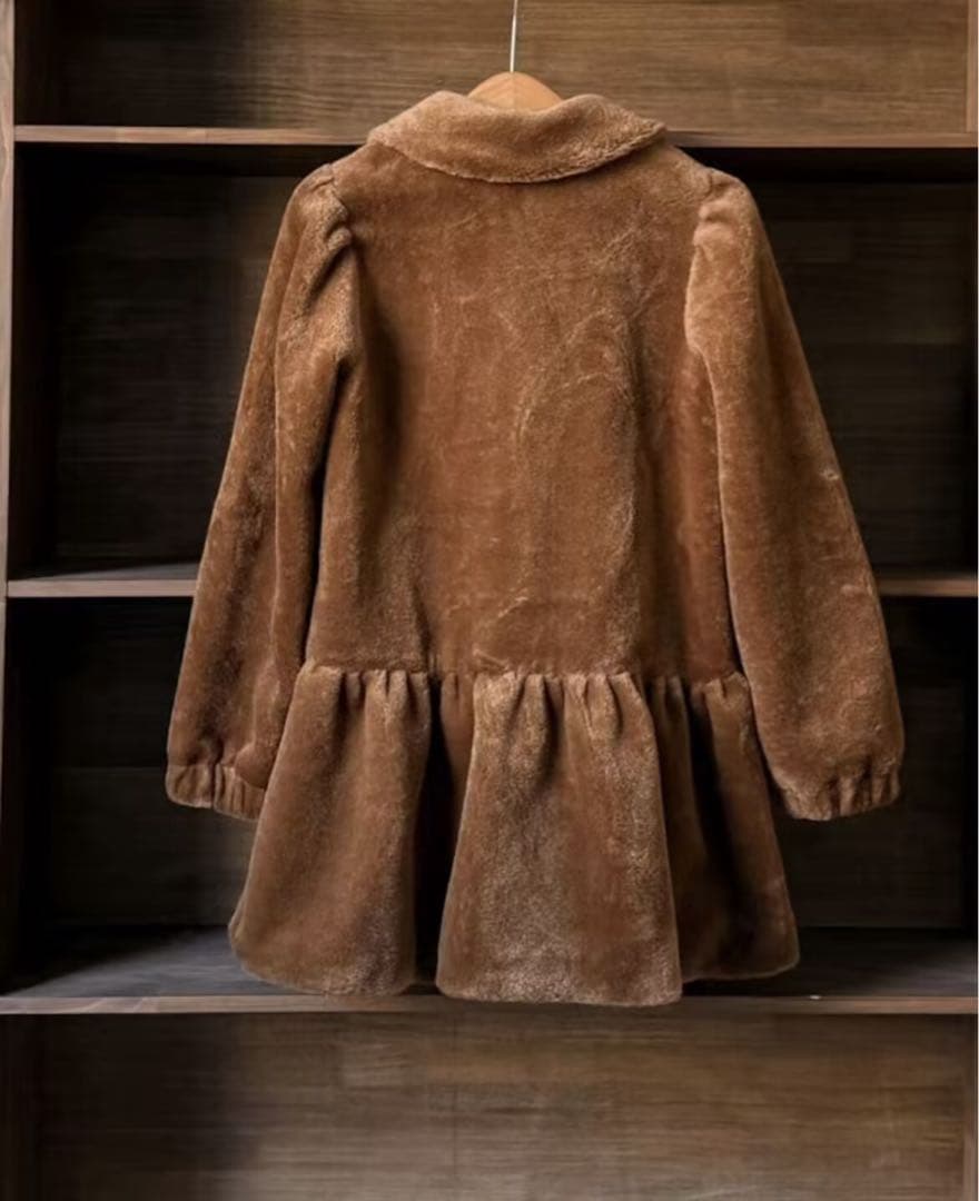 SINOON SN Ruffled Shearling ファーコート