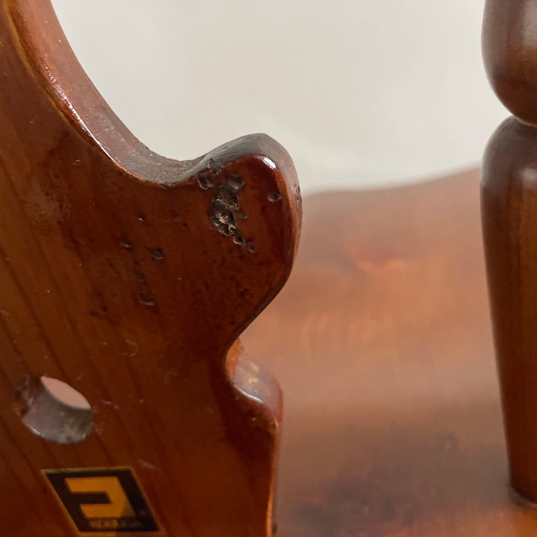 ③ コスガ家具　ウィンザーチェア　パイン材　ダイニングチェア