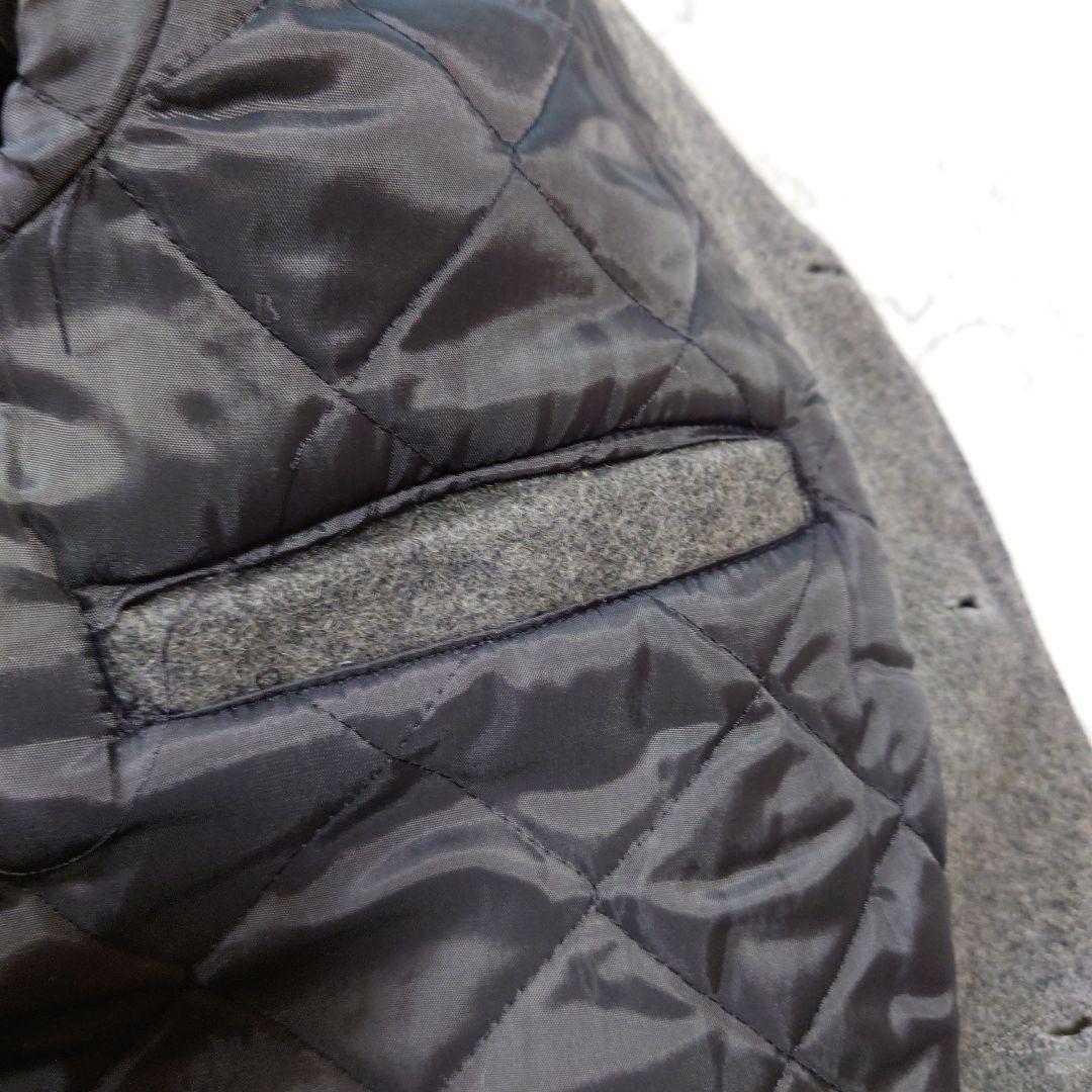 ヴィンテージSchott ウール シングルピーコート グレー未使用に近い 40