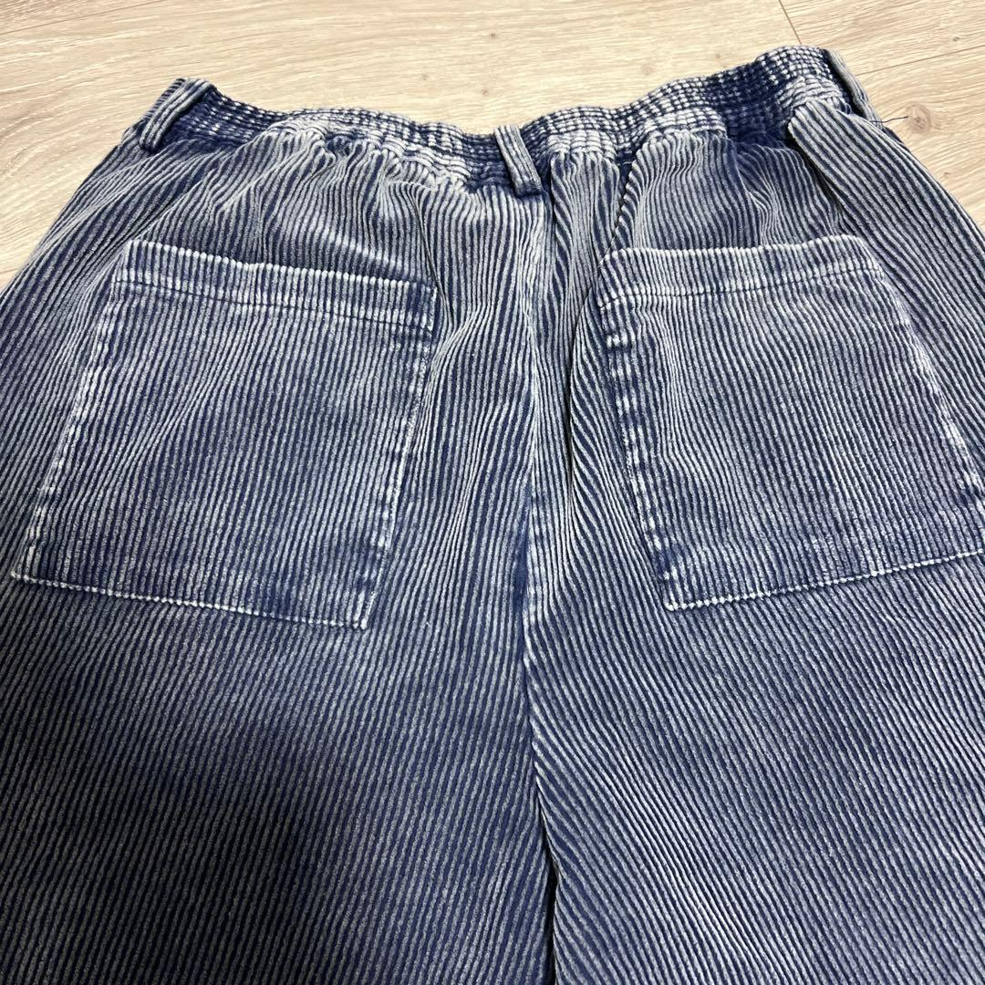 CAMBIO(カンビオ)フェード加工コーデュロイ バルーンテーパードパンツ