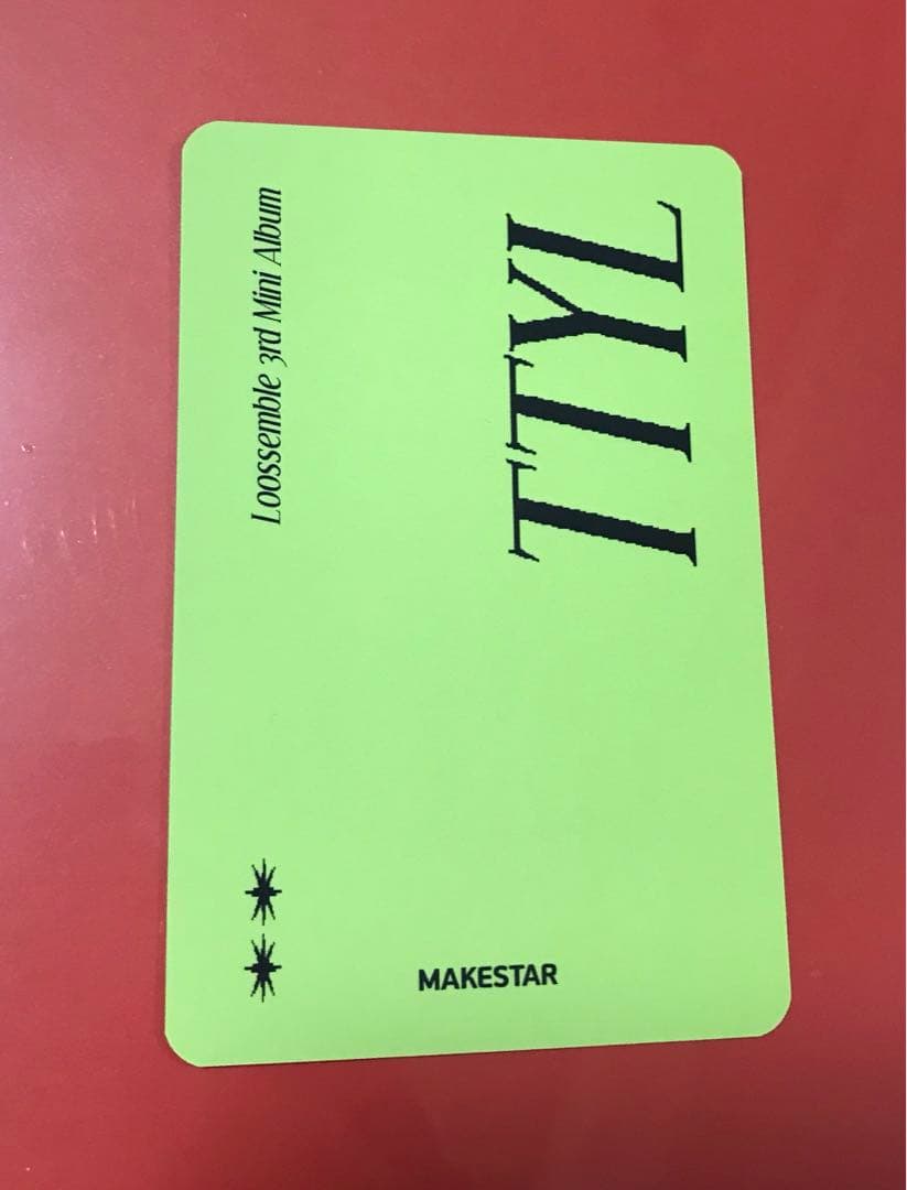 Loossemble makestar 当選品★直筆サイン★vivi