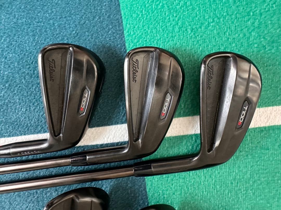 タイトリスト　T100S ブラックアイアン 6本セット　限定