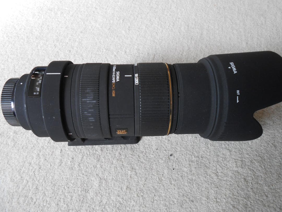 【中古】シグマ 50-500mm F4.5-6.3 APO DG OS ニコン用