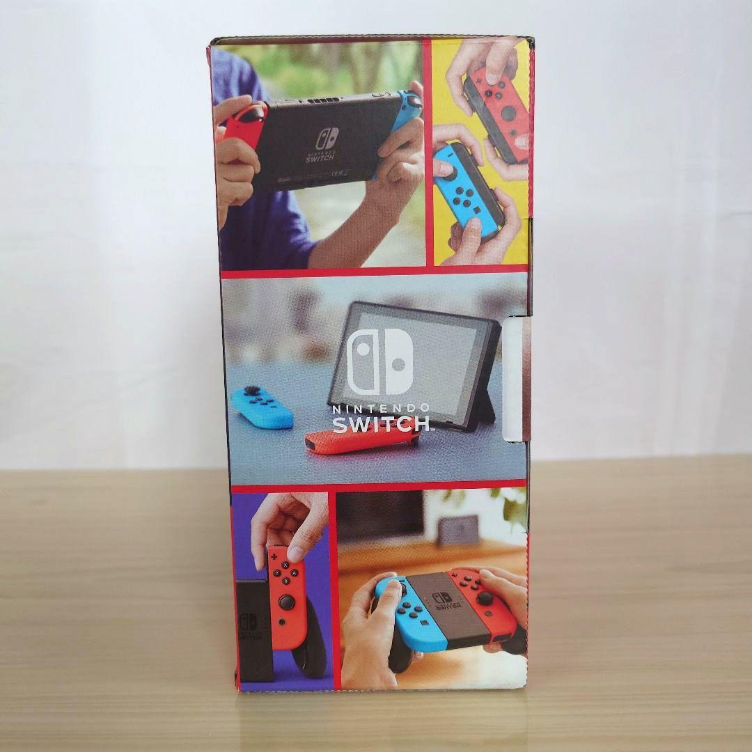 新品未使用 Nintendo Switch 本体 青/赤