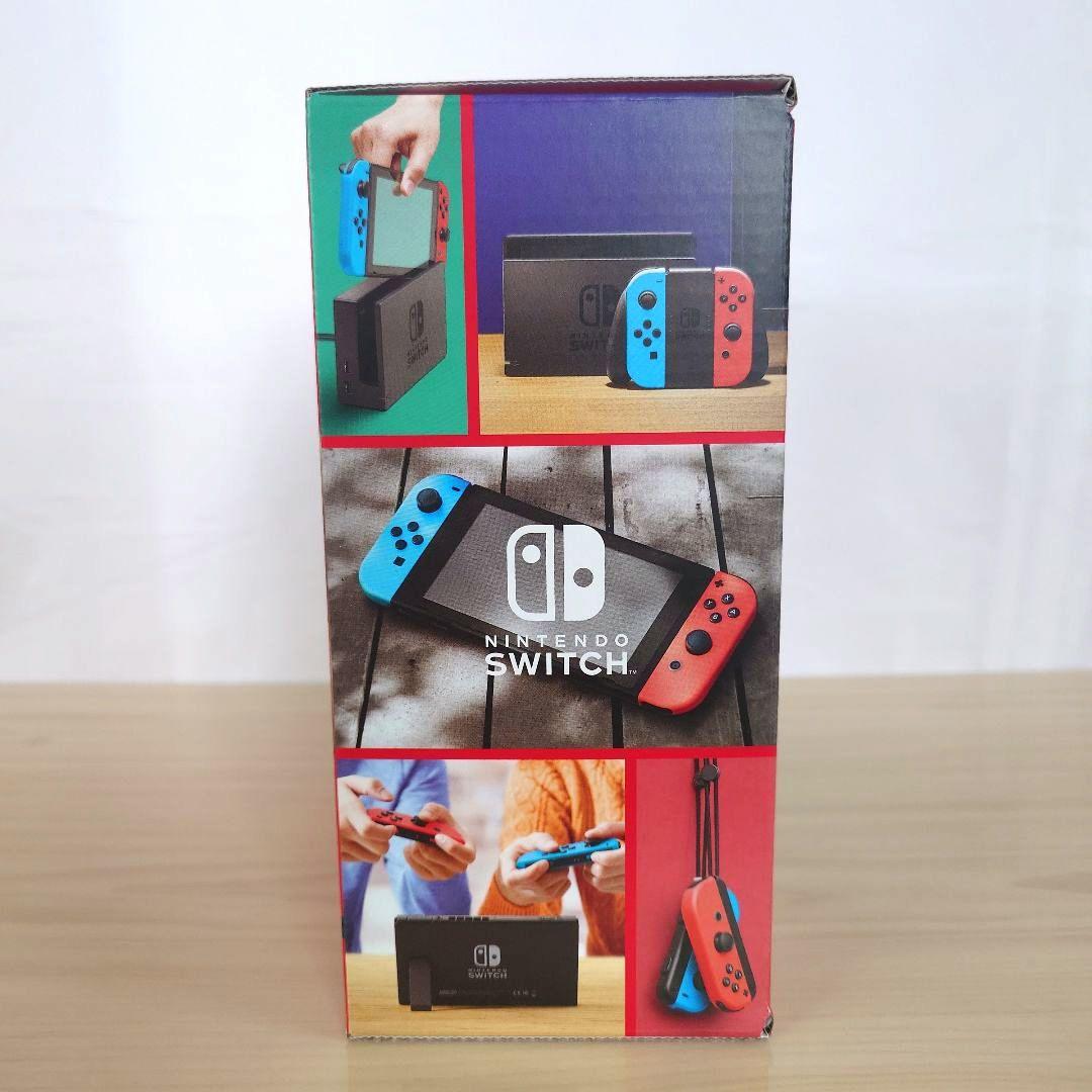 新品未使用 Nintendo Switch 本体 青/赤