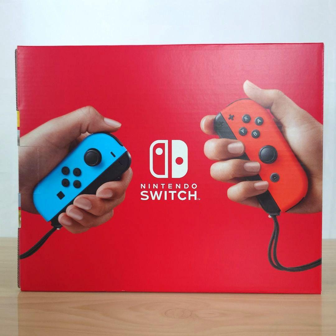 新品未使用 Nintendo Switch 本体 青/赤