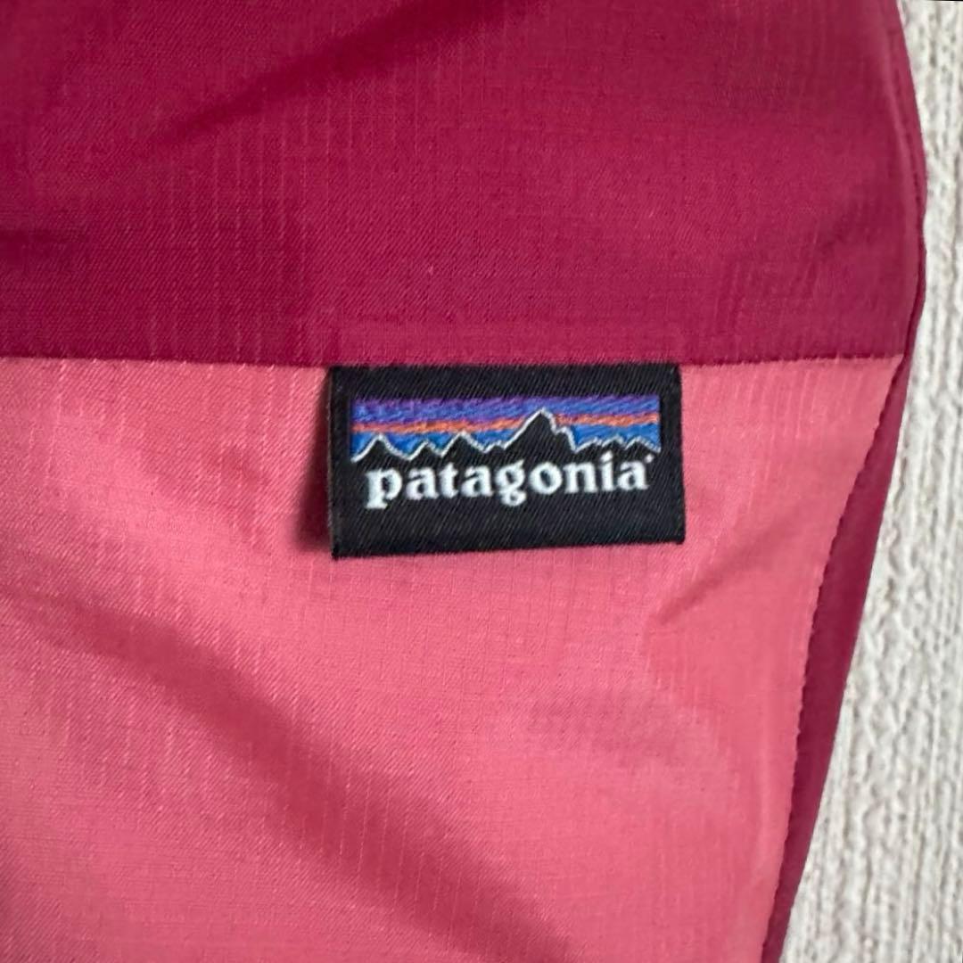 【美品】patagonia　子ども用スキーウェア　ピンク　5Tサイズ
