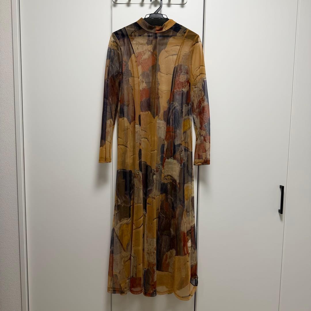 ワンピース Ameri vintage UND GYPSUM ART DRESS