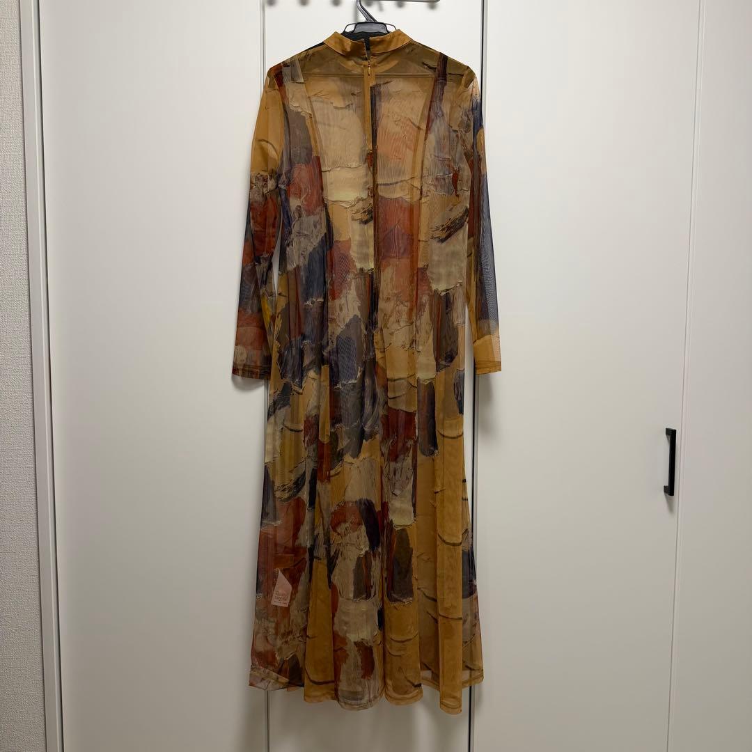 ワンピース Ameri vintage UND GYPSUM ART DRESS