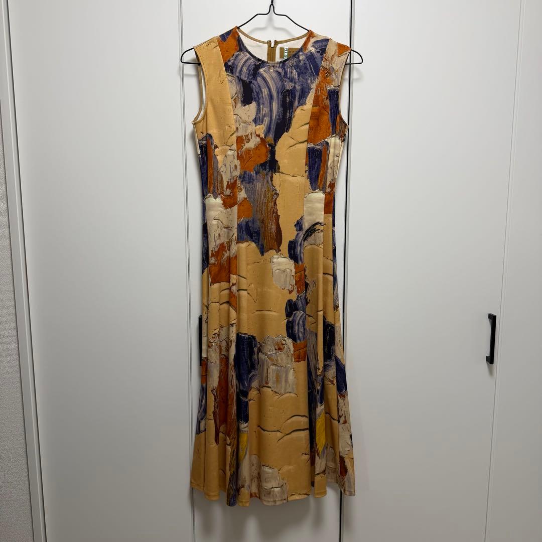 ワンピース Ameri vintage UND GYPSUM ART DRESS