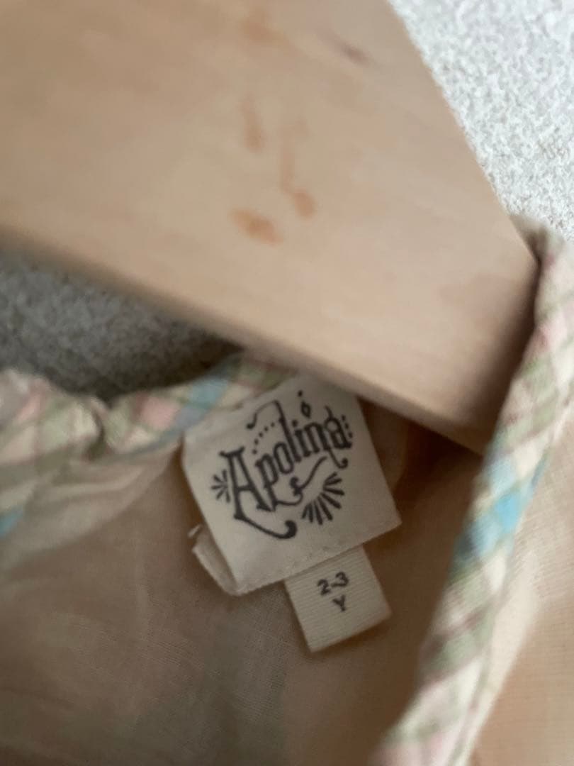 f*a様 【美品】apolina パッチワーク ワンピース 2y-3y EXCL