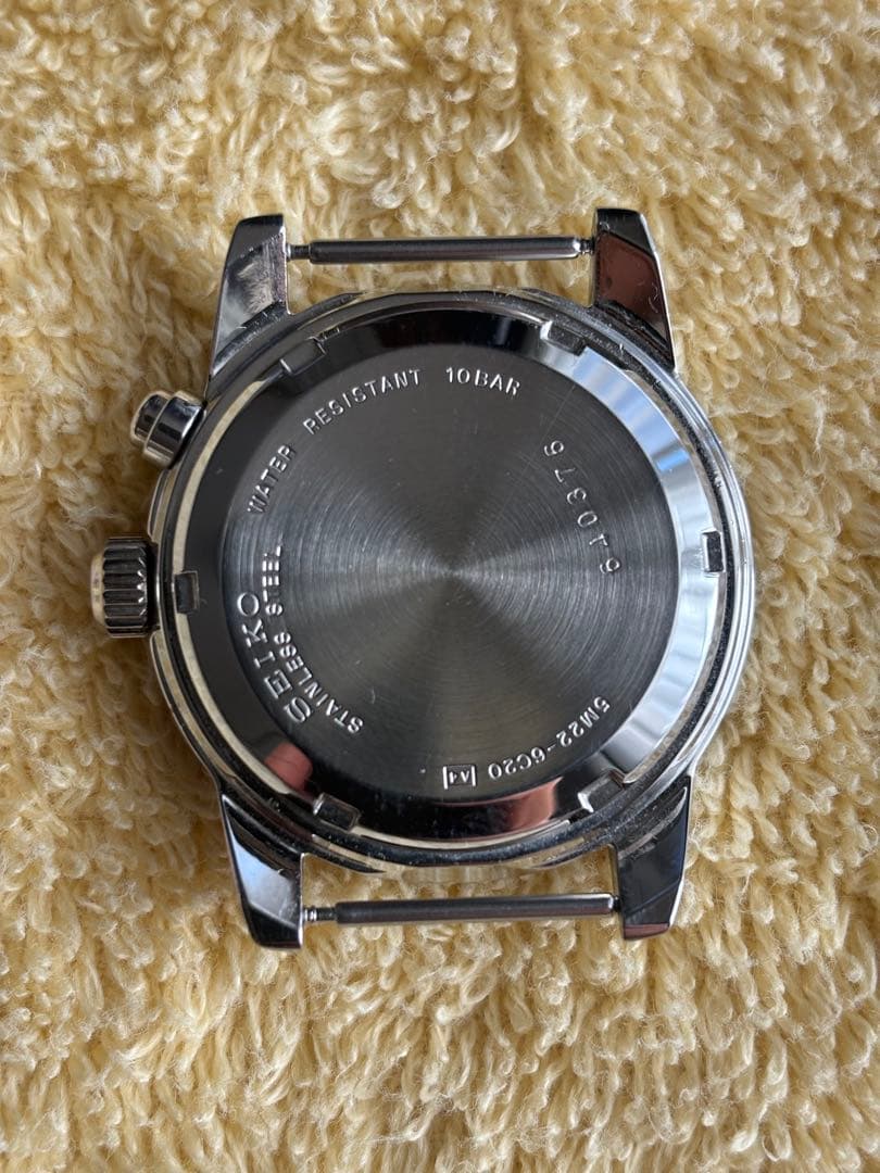 セイコー SUS AGS ミリタリー　中古良品　SEIKO　5M22-6C20