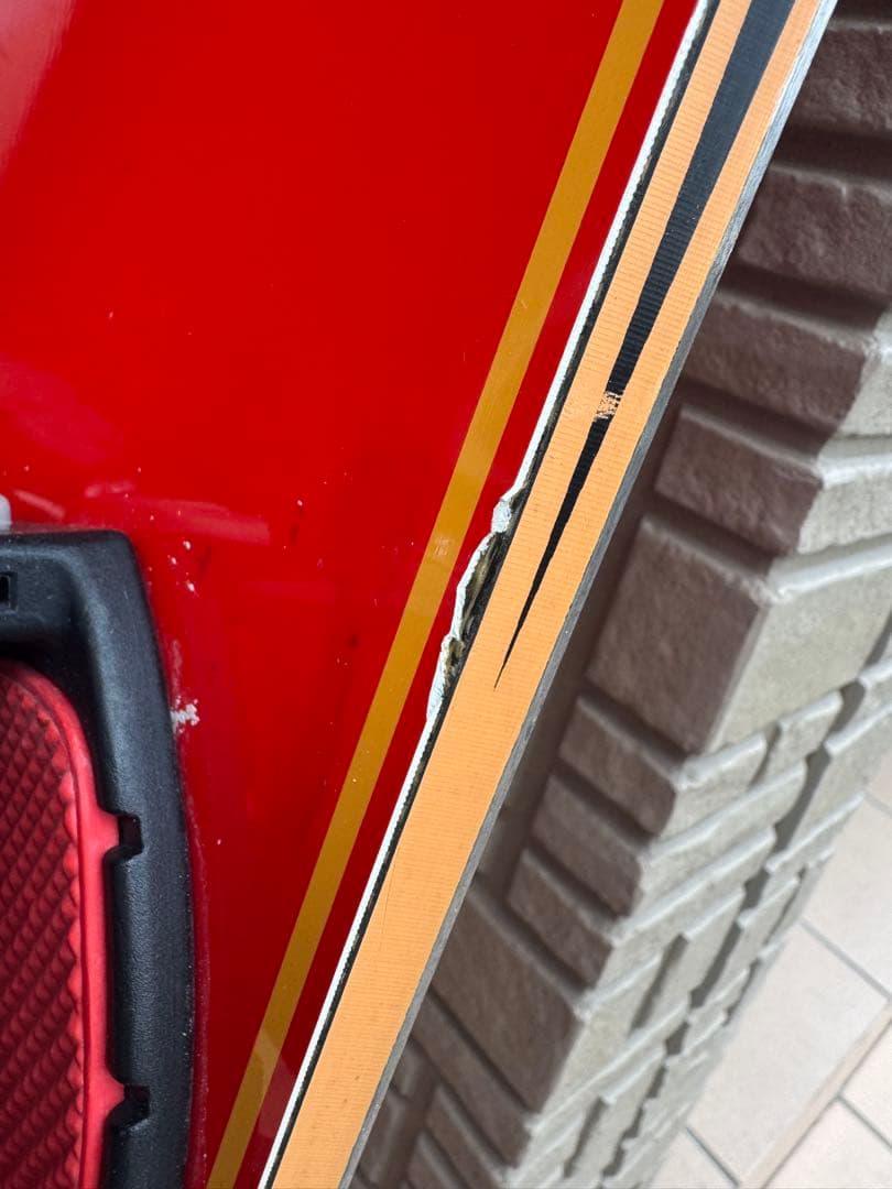 GAP スノーボード 赤色 ビンディング付き