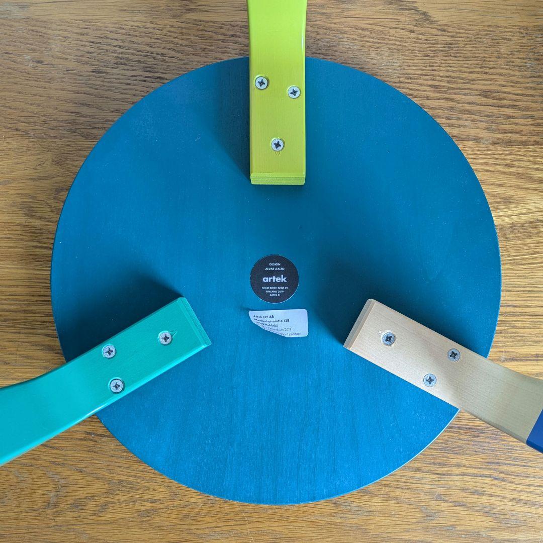 0546【希少】アルテック東京✕鈴木マサル スツール60 ペトロール