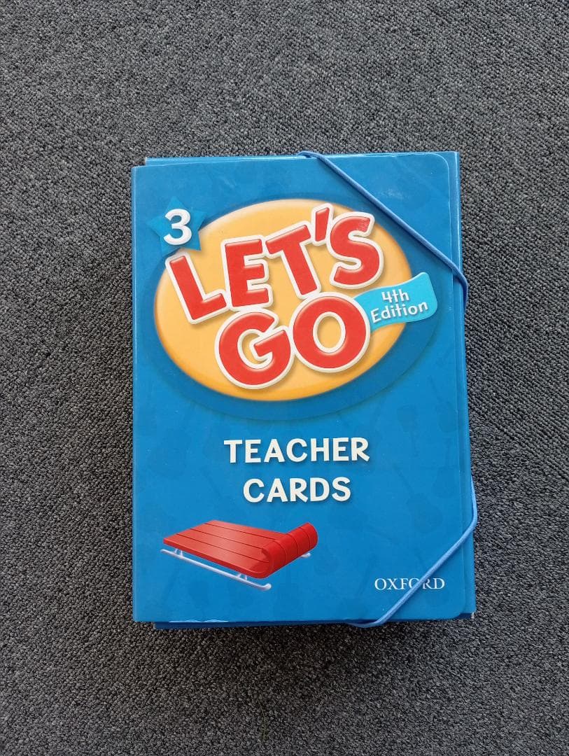LET’S GO Teacher Card（4th Edition) 4点セット