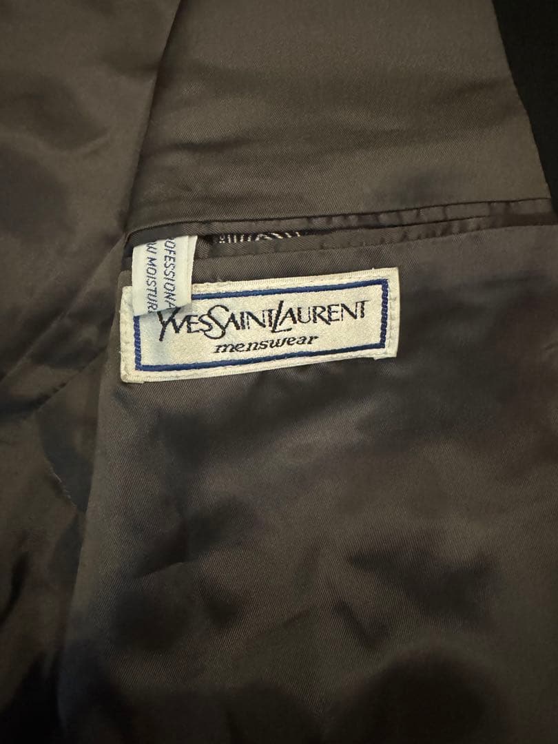 80s フランス製　yves saint laurent スーツ　セットアップ