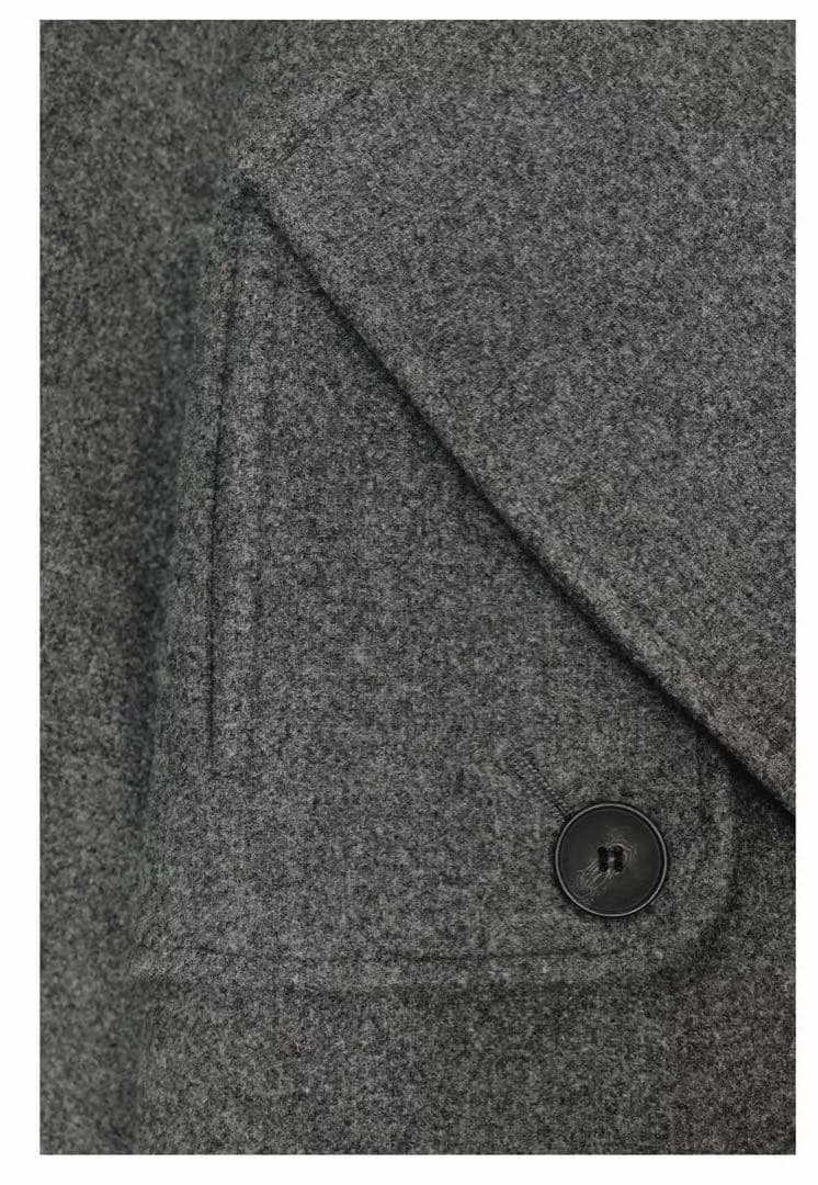 ZARA ダブルブレストコート ベルトとループ付き　M