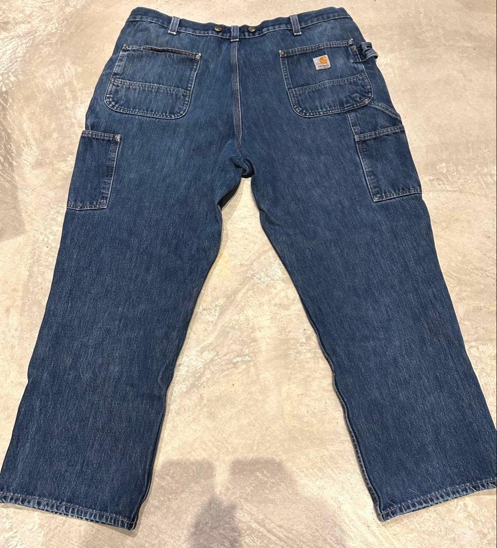 38x29(表記40xL30)カーハート デニムペインターパンツ ダブルニー
