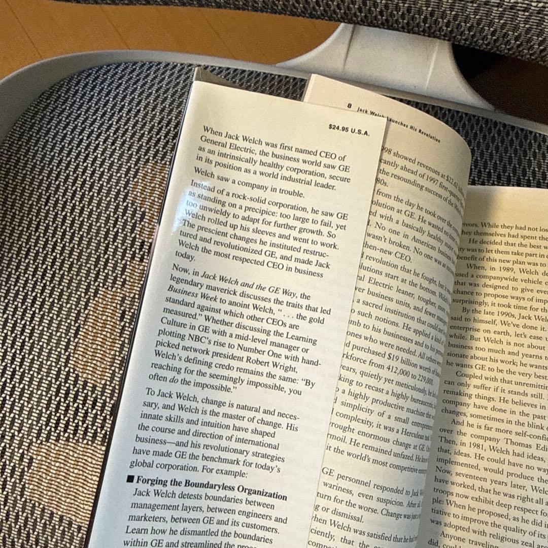 洋書 JACK WELCH and the GE WAY