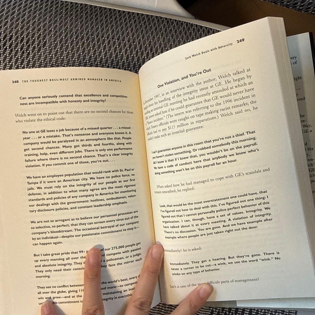 洋書 JACK WELCH and the GE WAY