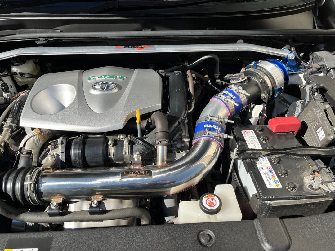 EXART エアインテークスタビライザー　60ハリアーターボ